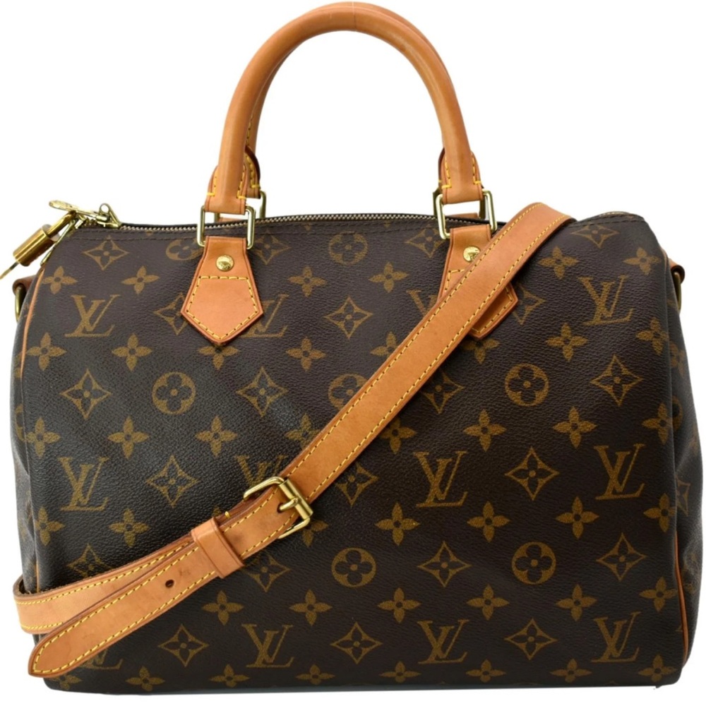 louis vuitton speedy 30 with STRAP INCLUDED. ($300 value)and dust bag….